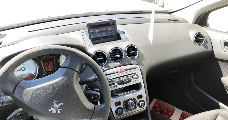 Peugeot 308 cena 10900 przebieg: 135000, rok produkcji 2009 z Gostyń małe 16